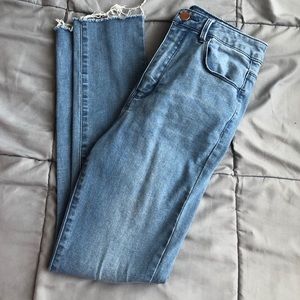 Light Blue High-Waisted Jeans